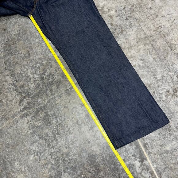 Vintage Levi’s Dark Wash Hardwear Flared Jeans - 35 x 27 - Picture 7 of 8